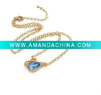 Wholesale fashion 18K gold pendant necklace