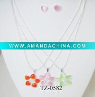 Wholesale wedding jewelry,bridal necklace set