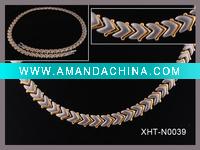Wholesale Titanium magnetic necklace/ wedding gift
