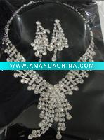 Wholesale beaded necklace N010
