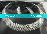 Wholesale beaded necklace N012