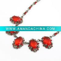 Wholesale Wedding dress necklace bridal jewelry necklace sets