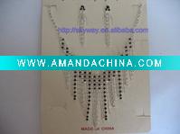 Wholesale BRIDAL WEDDING BRIDESMAIDS GIFT Jewelry PEARL NECKLACE SET