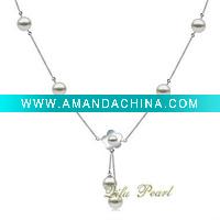 Wholesale Fashion Design Akoya Pearl Necklace