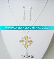 Wholesale bridal jewelry,bridal necklace set