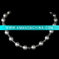 Wholesale fashion pearl wedding necklace jewelry