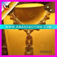 Wholesale 2011 hot zircon necklace