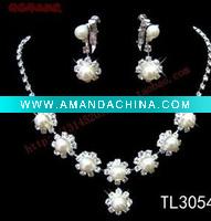 Wholesale Wedding dress necklace bridal jewelry necklace sets