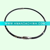 Wholesale Titanium Sport Silicone necklace