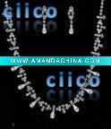 Wholesale Bridal Necklace Set {NS3026} Bridal Jewelry or Wedding Jewelry```