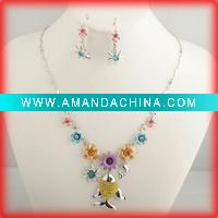 Wholesale 2011 Fashion alloy jewelry set/necklace sets/bridal jewelry sets/wedding jewelry/beads jewelry sets