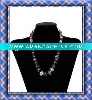 Wholesale Indian Semi Precious Stone Jewellery Rosary Necklace