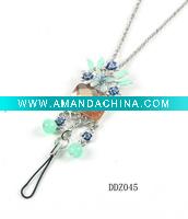 Wholesale Fashion jewelry,Crystal /Rhinestone Necklace & Mobile Phone Pendant