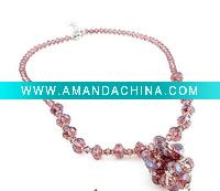 Wholesale crystal rhinestone necklace
