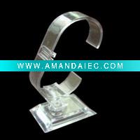 Wholesale Acrylic wathch display with a base support