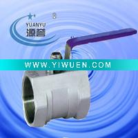 Wholesale stainless steel one piece ball valve