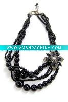 Wholesale 2011 Fashion jewelry,Silver Rhinestone Beads Necklace