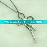 Wholesale rhinestone jewelry necklace