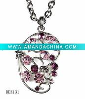 Wholesale Fashion jewelry,Crystal /Rhinestone Necklace Pendant