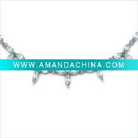 Wholesale 22.50 carat Blue Topaz sterling silver Necklace