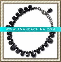 Wholesale Briolette Glass Necklace