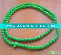Wholesale fashion glass necklace