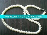 Wholesale White Pearl Necklace