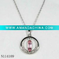 Wholesale Red fashion lips pendant necklace