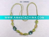 2011 popular red beads necklace