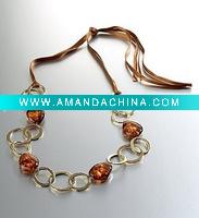 Wholesale hot seal beads necklace