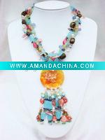 Wholesale Gem Stone/ Dyed Turquoise Necklace