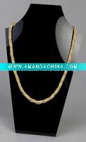 Wholesale black T-BAR acrylic necklace display