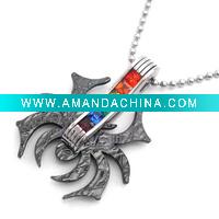 New fashion Spider shape rainbow casting Necklace