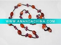 Wholesale gemstone jewelry/fashion necklace/semi-precious gemstone jewelry