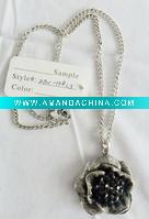Wholesale black diamonds pendant necklace jewelry