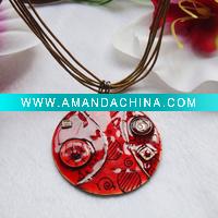 Wholesale Red Pendant Necklace Jewelry