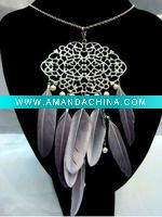 Wholesale 2011 hot sale feather necklace