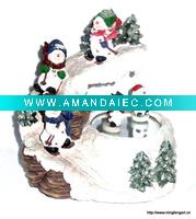 Wholesale resin music dancing box