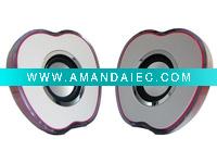 Wholesale Portable mini apple shape speaker