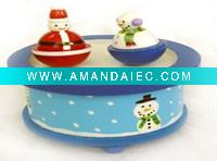 snowman baby mobile music box/ musical box