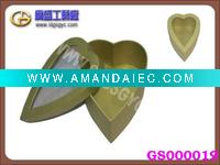 Wholesale heart-shape window gift box