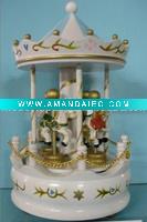 Wholesale carrousel music box