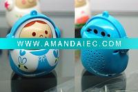 Wholesale Wearable music baby mini speaker