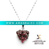 Wholesale Pure natural garnet pandent birthday gift