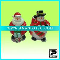 Wholesale ceramic christmas santa gift decoration