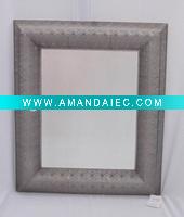 Wholesale Holiday Decorative Metal Mirror Frame with Glass Mirror