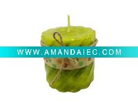 Wholesale craft art holiday decorative candle