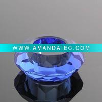 Wholesale holiday decoration crystal candle holder