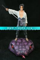 Wholesale NARUTO 12" UCHIHA SASUKE RESIN STATUE 100% NEW