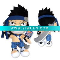 Wholesale Wholesale naruto Momochi Zabuza DOLL Plush Toy Anime Cosplay Gift F036